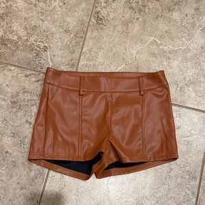 Wild Fable High Waist Brown Shorts